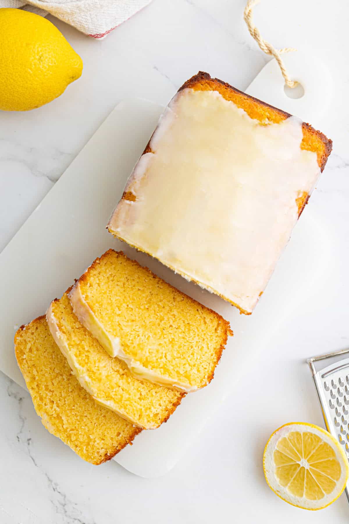 Lemon Pound Cake Recipe - foodfaithfitness