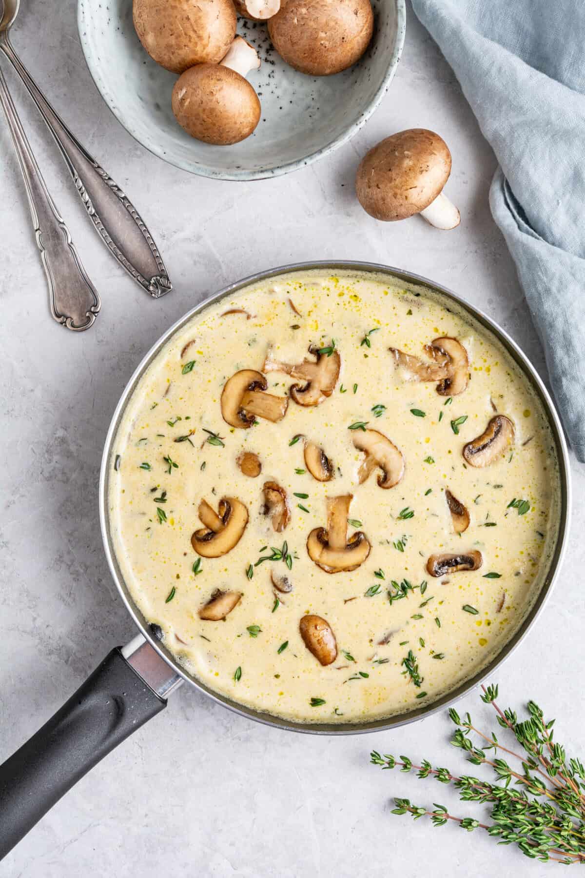 Mushroom Sauce - foodfaithfitness