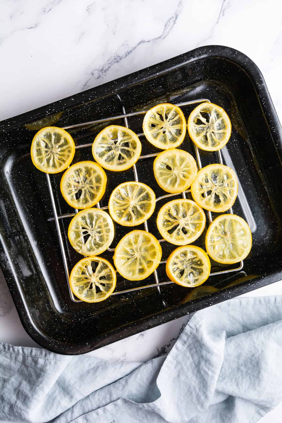 Candied Lemon Slices - foodfaithfitness