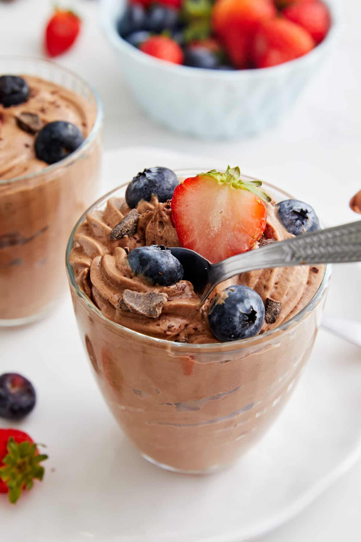 Chocolate Mousse Recipe - foodfaithfitness