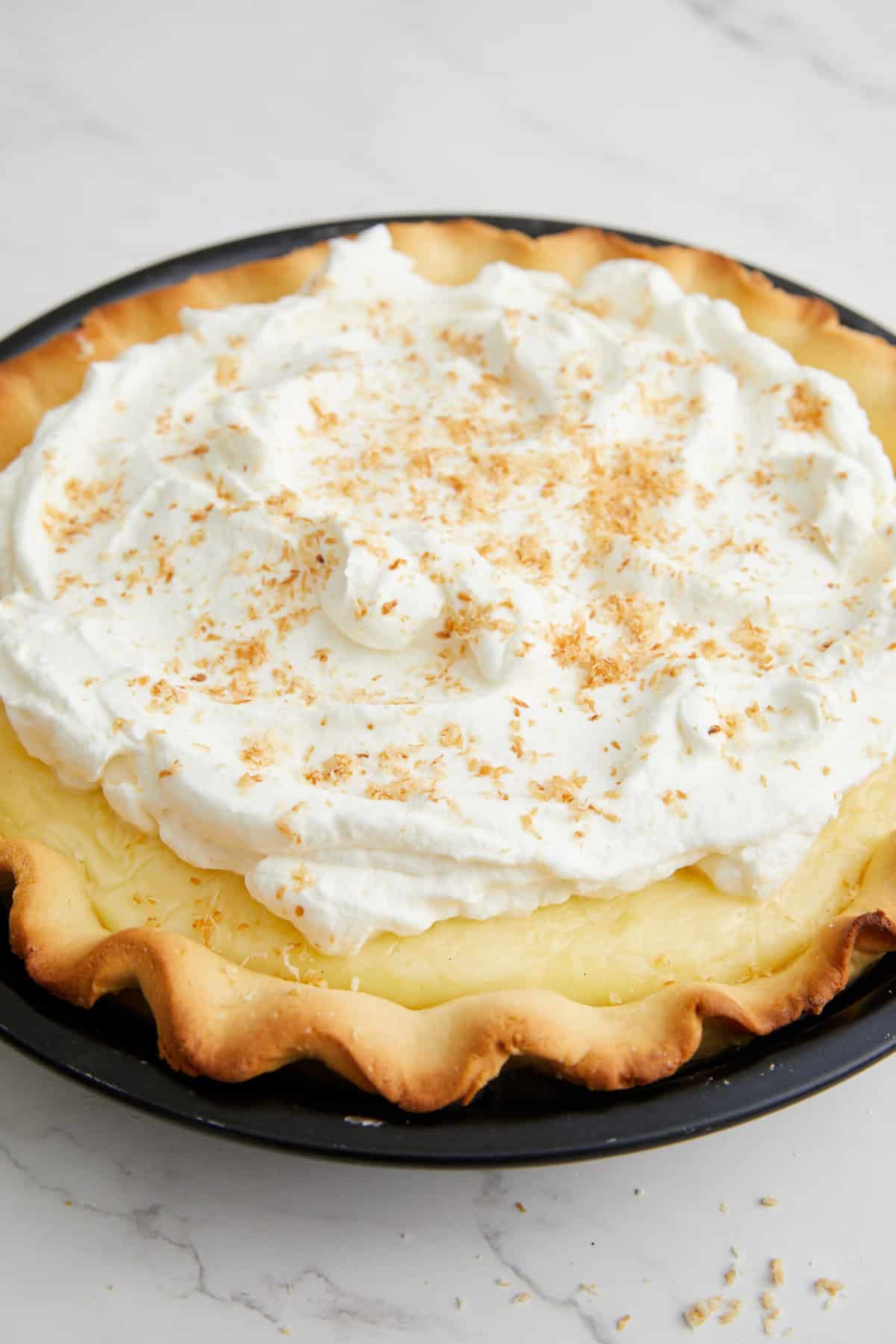 Coconut Cream Pie - foodfaithfitness