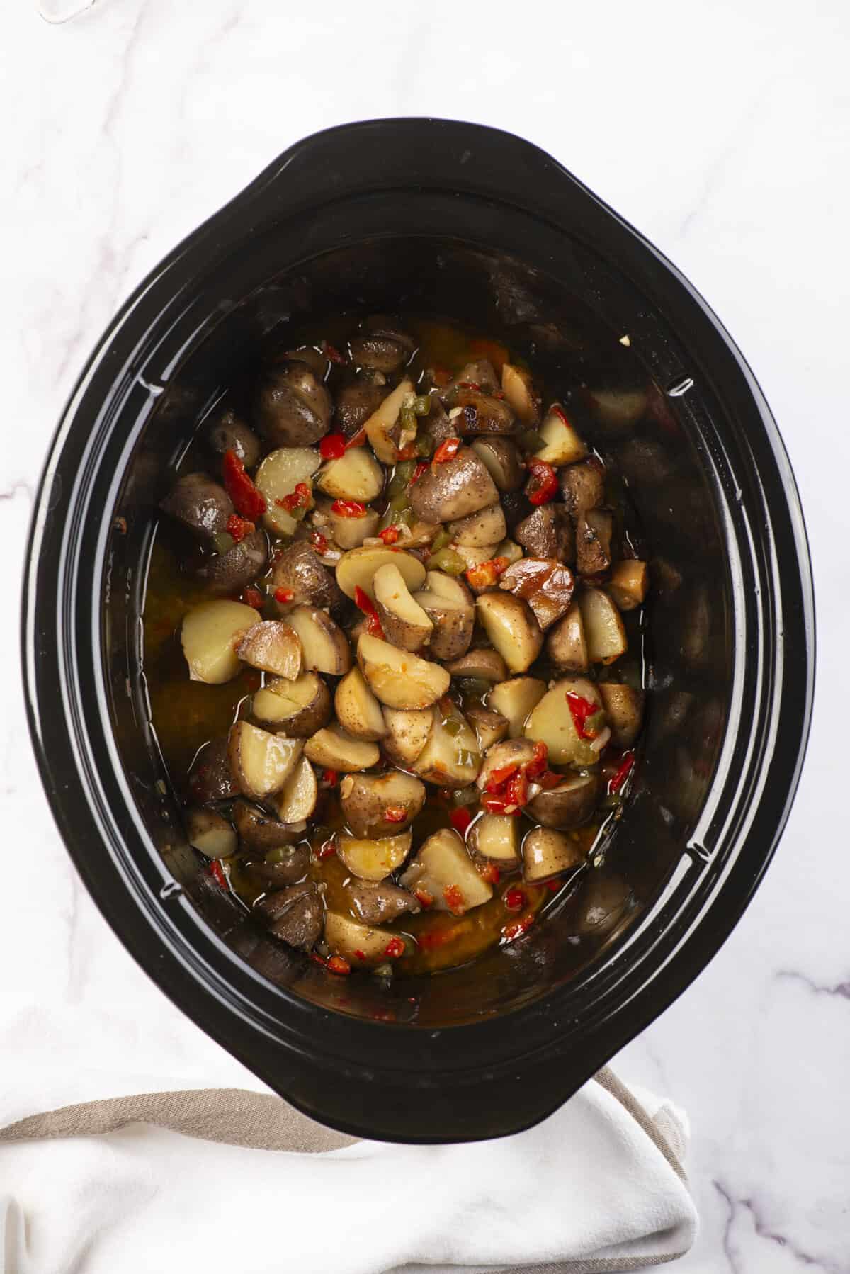 Crockpot Breakfast Potatoes - foodfaithfitness