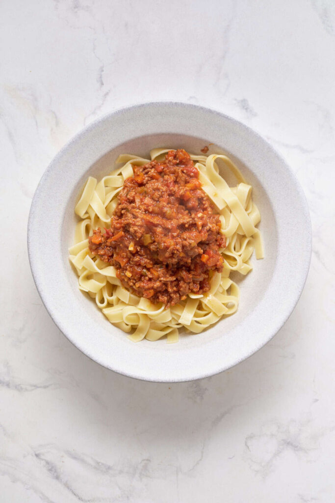 Lamb Bolognese - foodfaithfitness