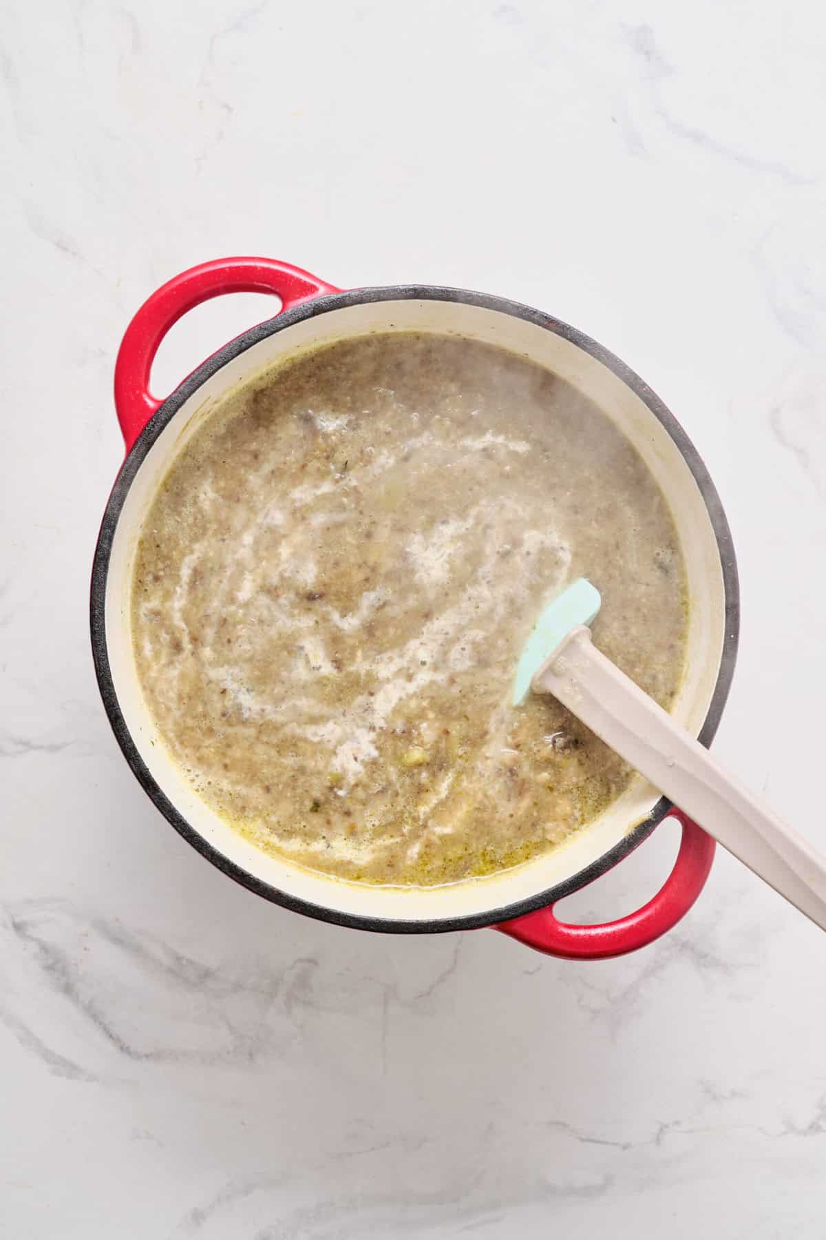 Mushroom and Leek Soup - foodfaithfitness
