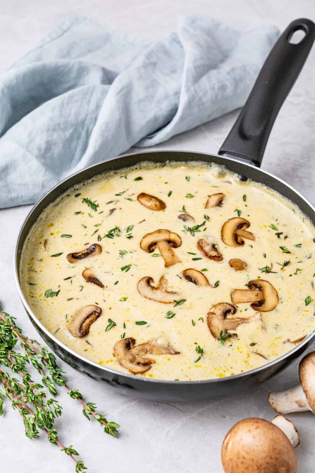 Mushroom Sauce - foodfaithfitness