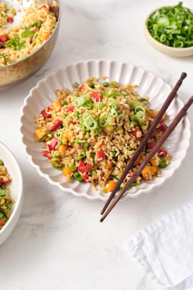 Vegan Fried Rice - Food Faith Fitness