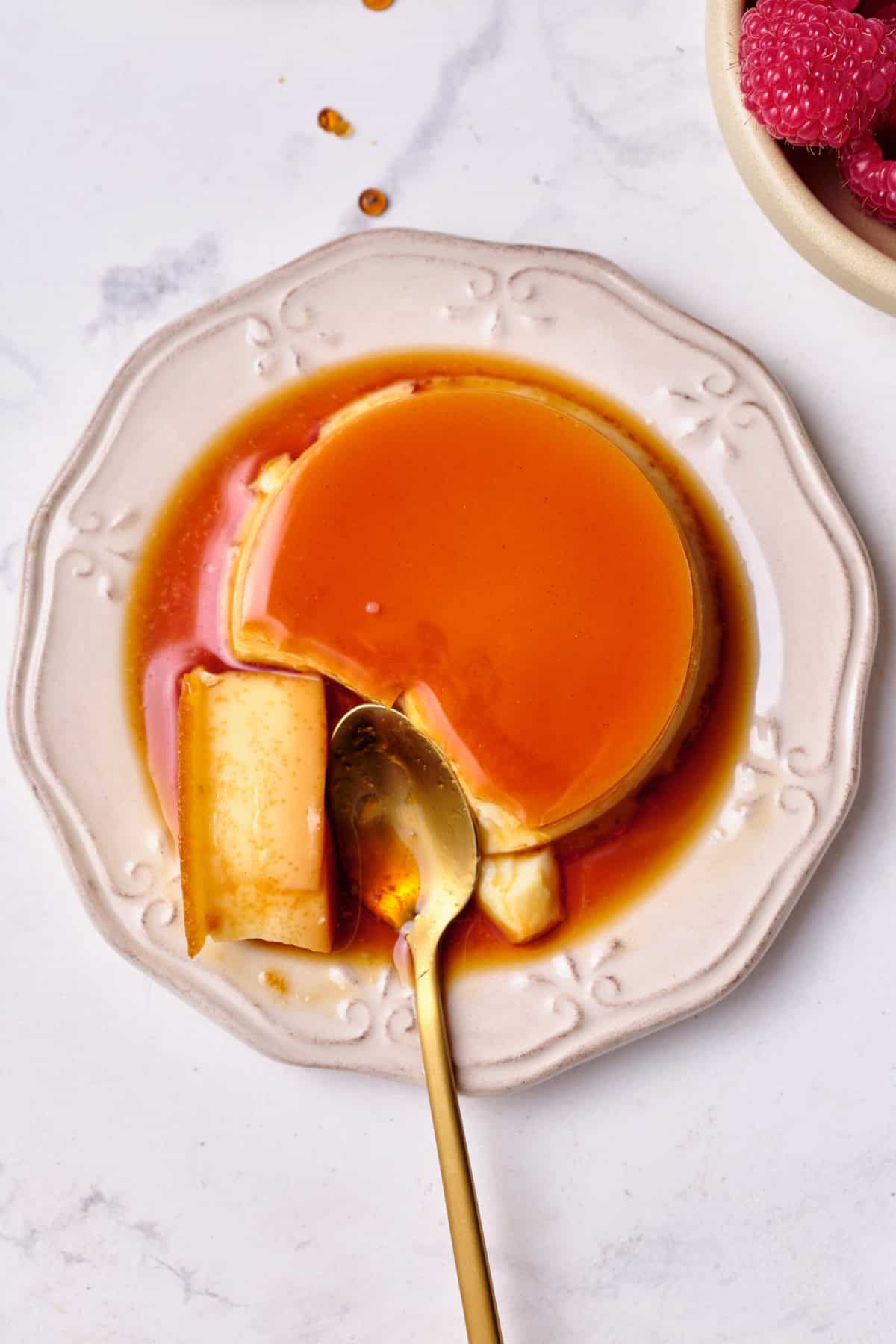 Crème caramel - foodfaithfittness