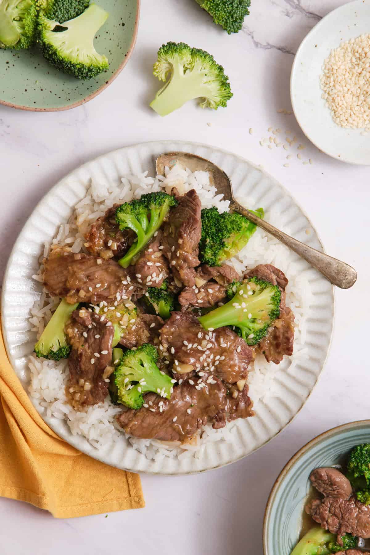 Instant Pot Beef And Broccoli - foodfaithfitness