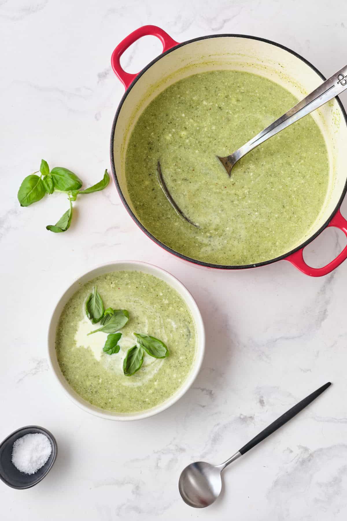 Creamy Zucchini Soup - foodfaithfitness