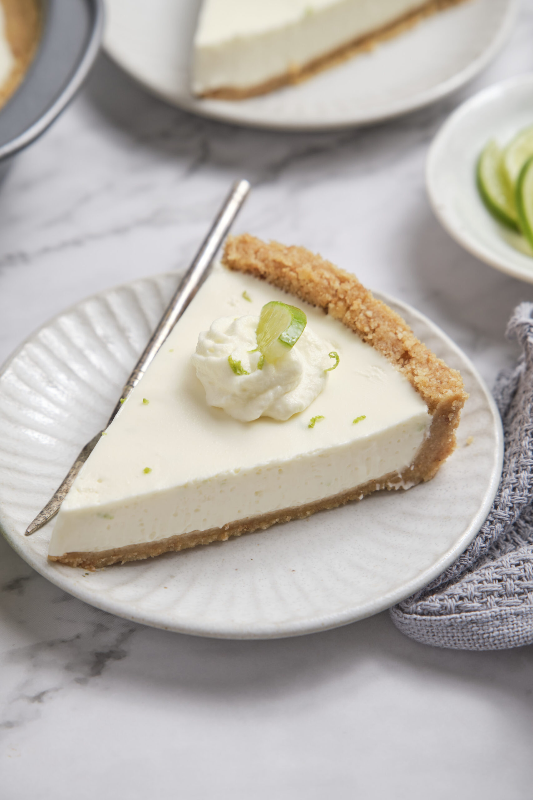 No-Bake Key Lime Pie - Plain Chicken - foodfaithfitness
