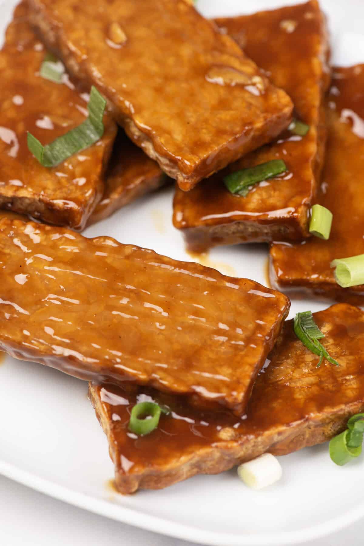 Air Fryer Tempeh - Foodfaithfittness
