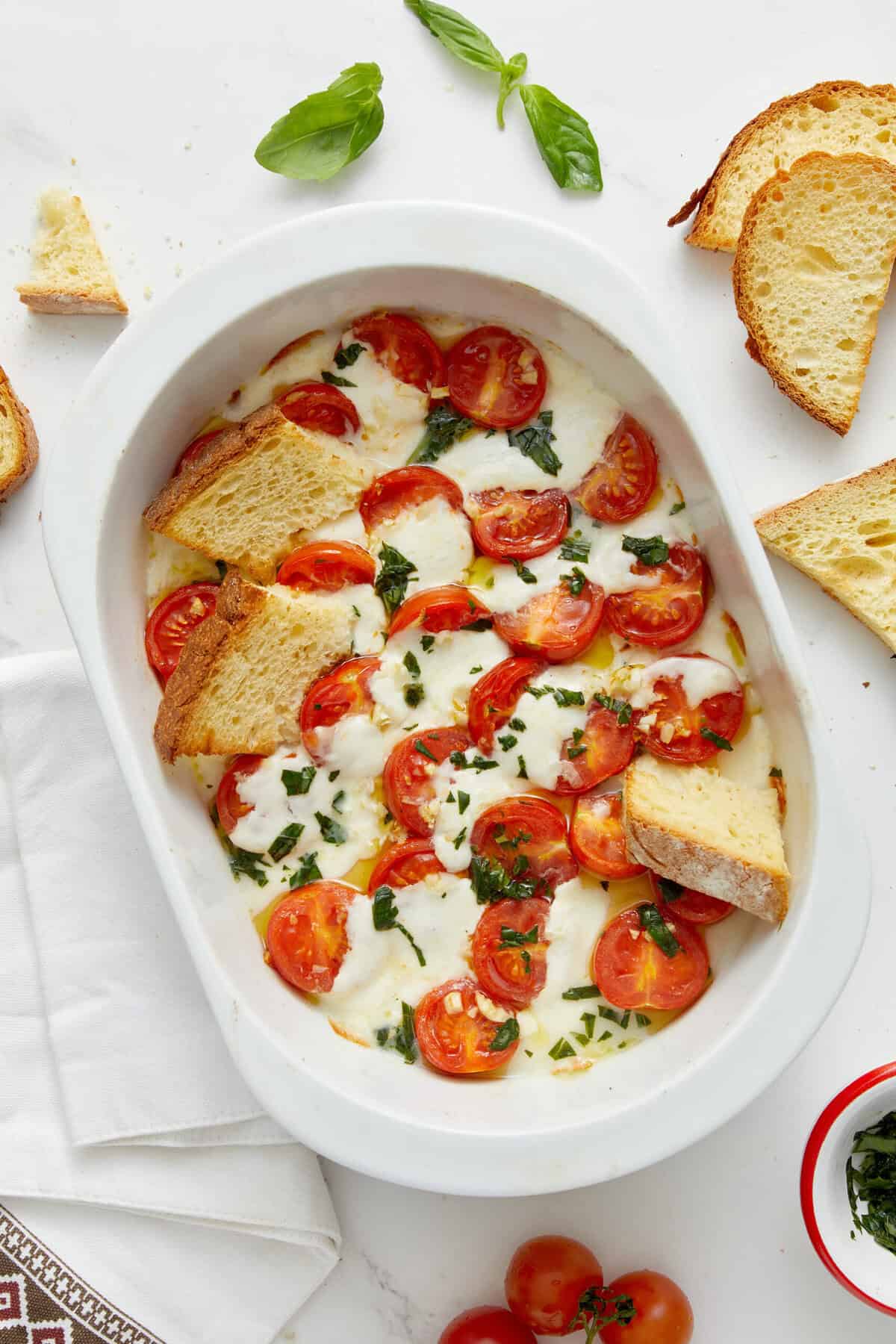 Baked Mozzarella - foodfaithfitness