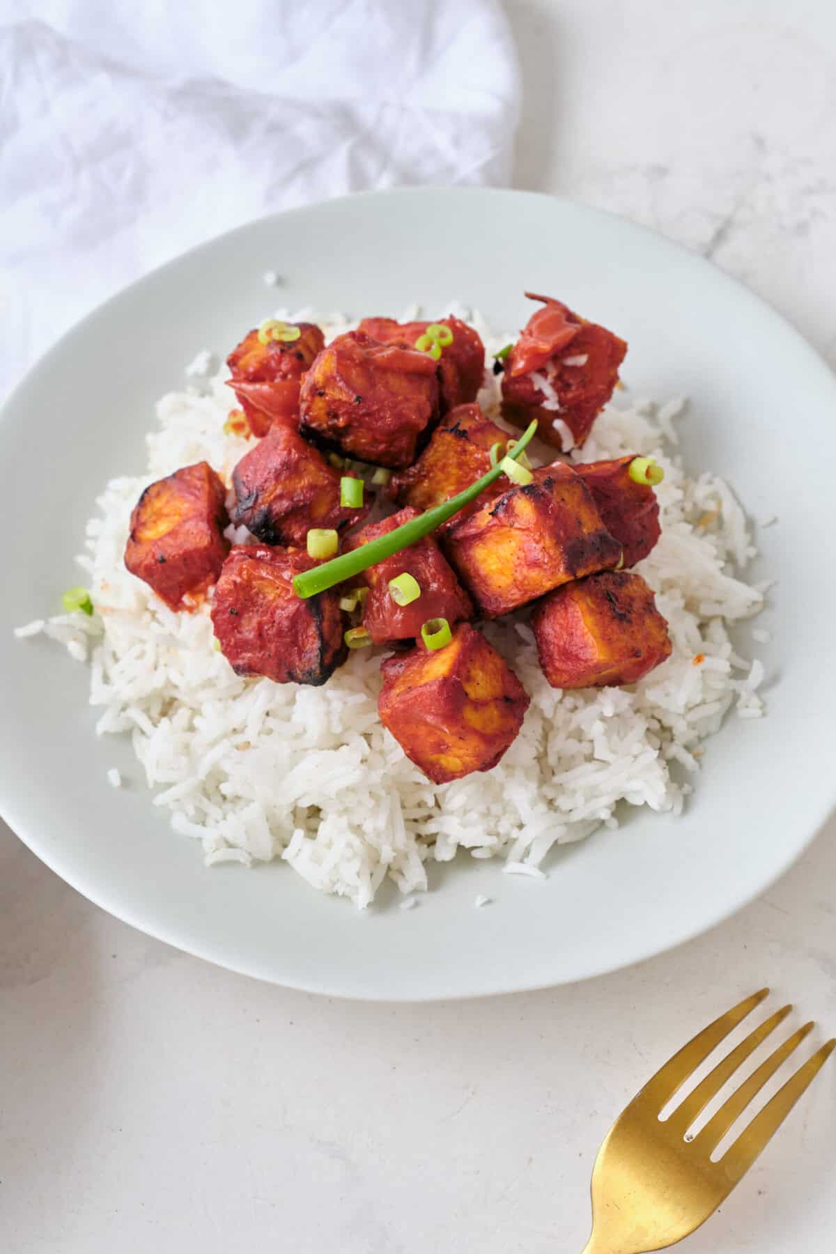 BBQ Tofu - foodfaithfitness