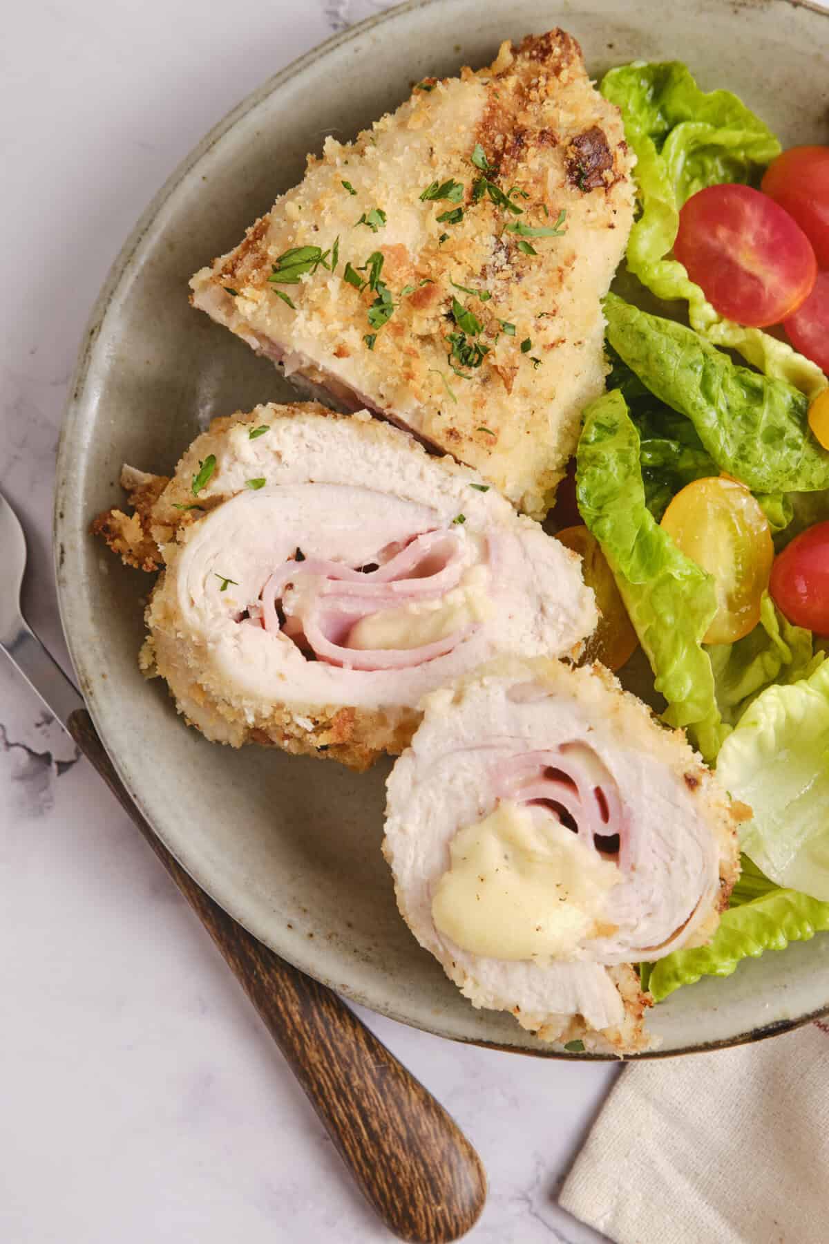 Chicken Cordon Bleu - foodfaithfitness