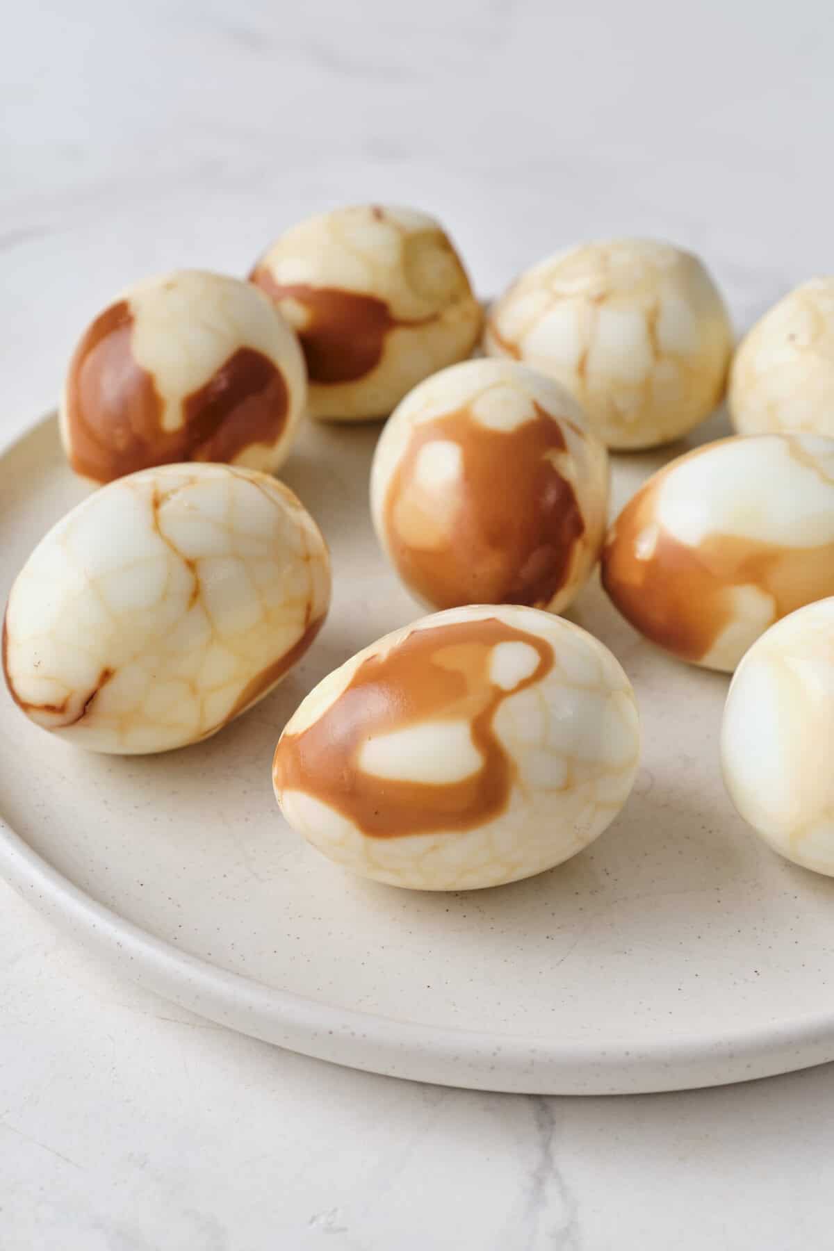 Chinese Tea Eggs - foodfaithfitness