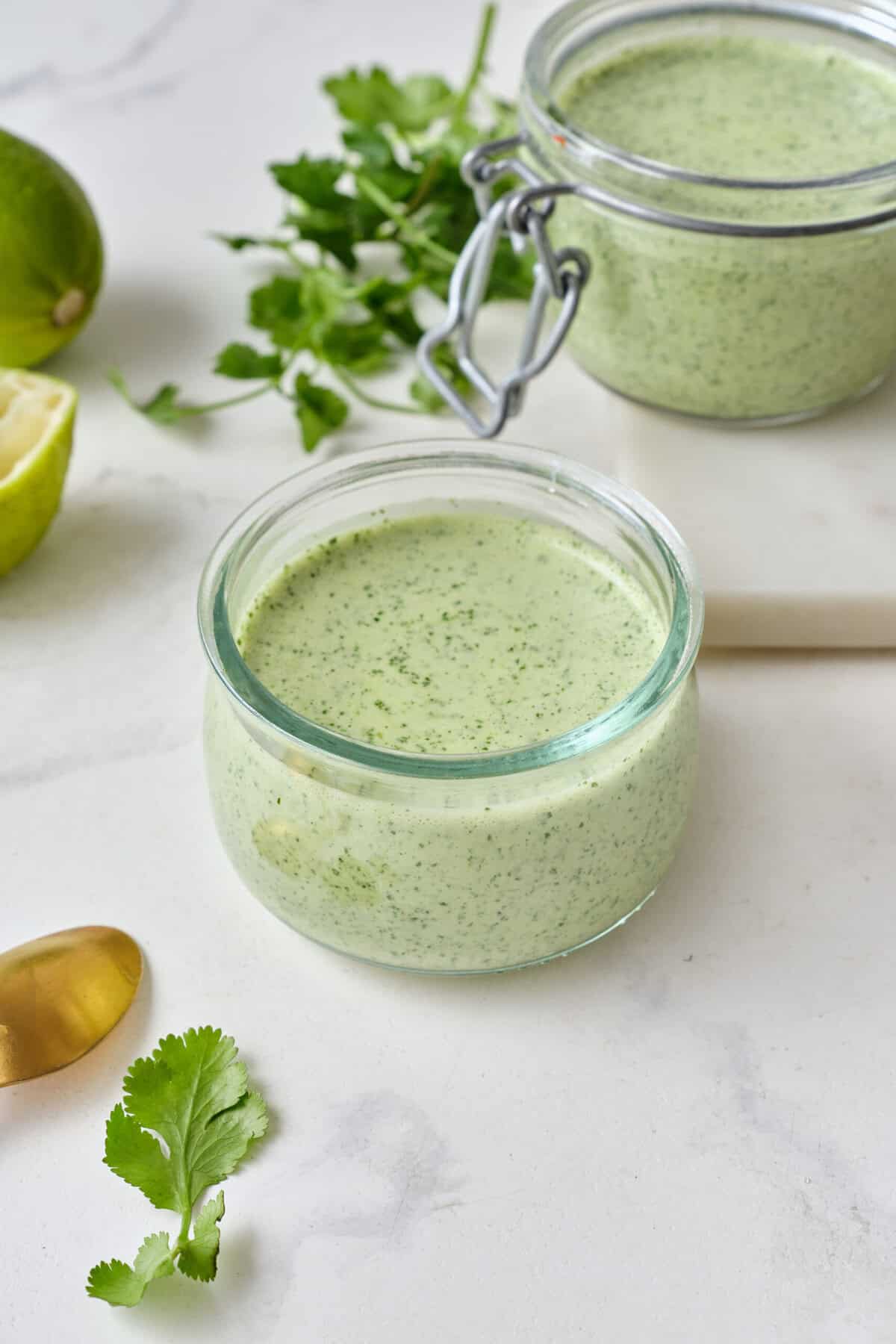 Cilantro Lime Sauce - Foodfaithfittness