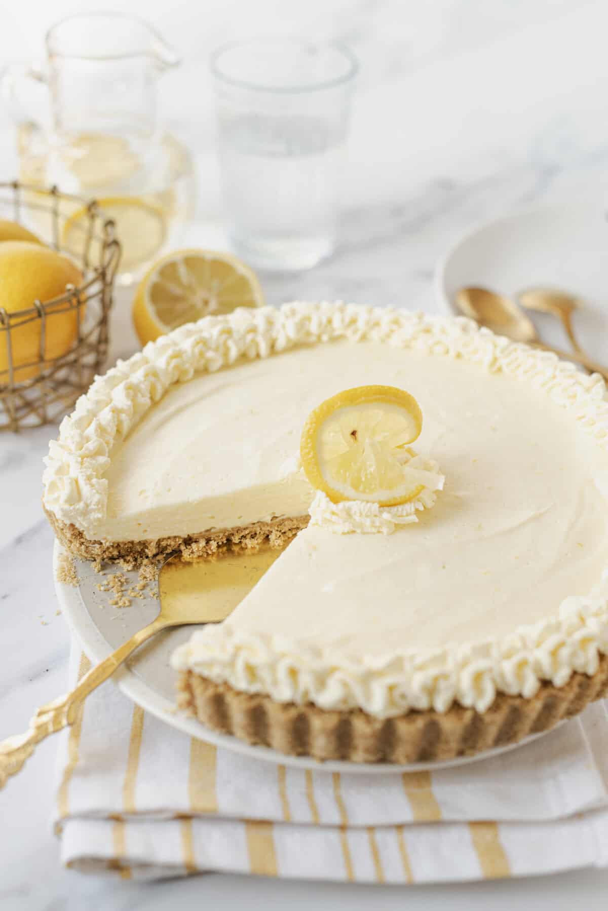 Lemon Icebox Pie - foodfaithfitness