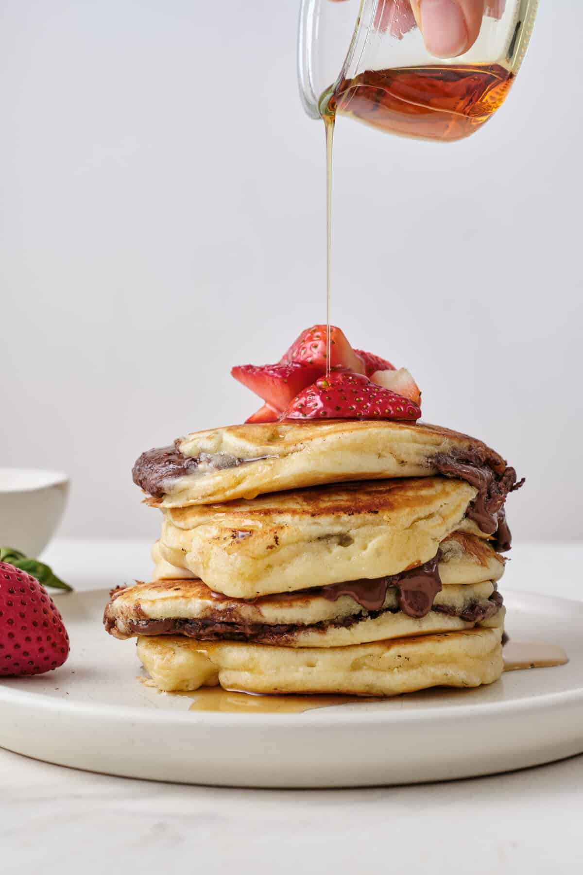 Nutella Pancakes - foodfaithfitness