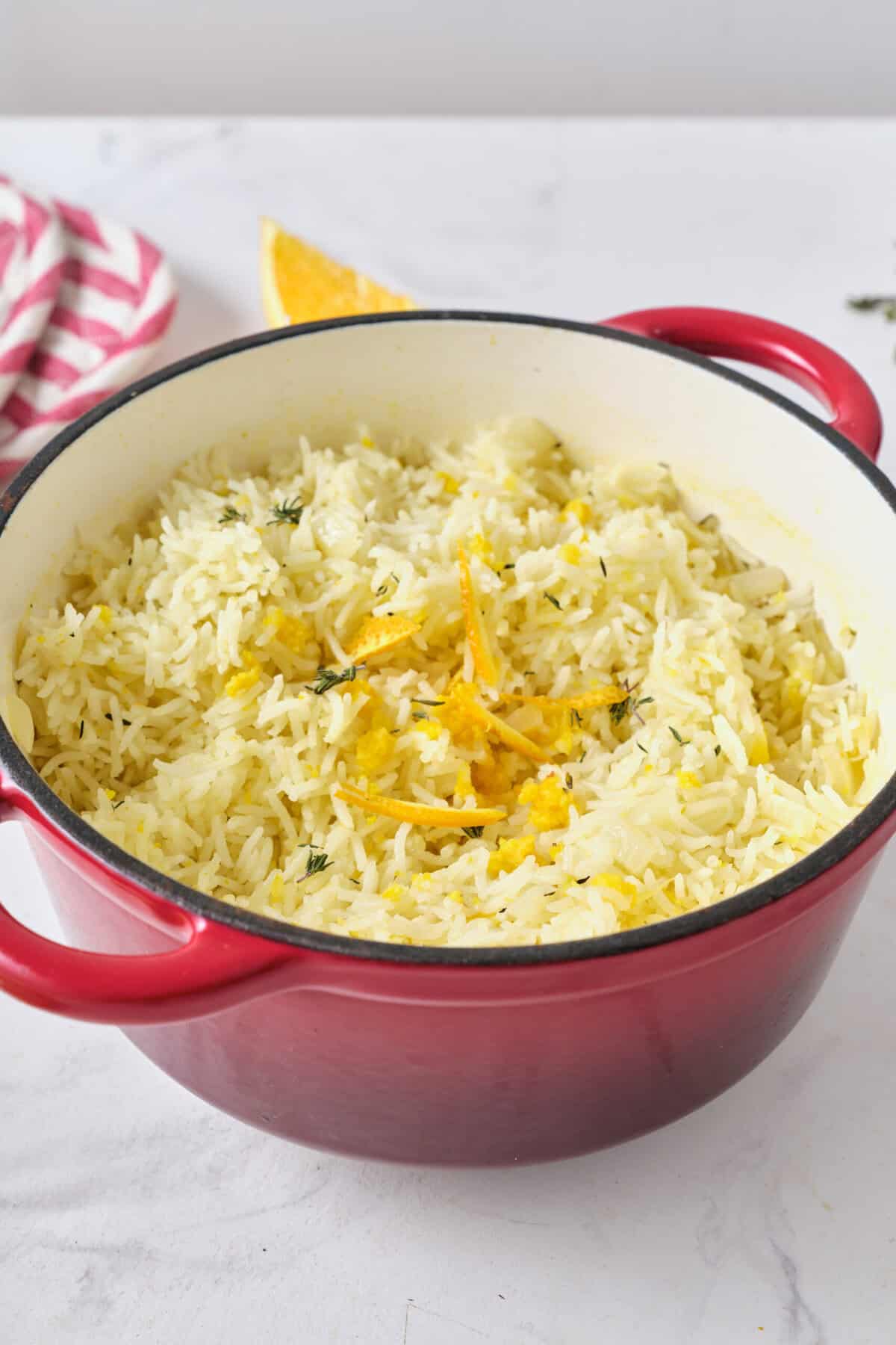 Orange rice - foodfaithfittness