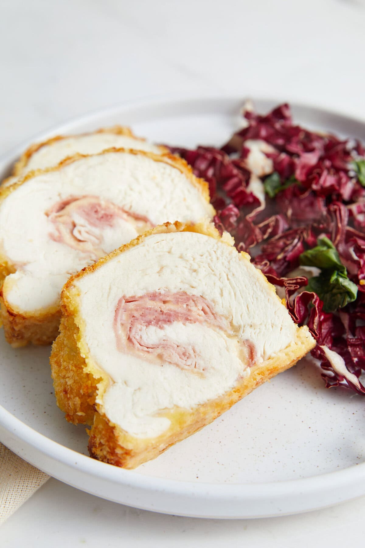 Air Fryer Chicken Cordon Bleu - Foodfaithfittness