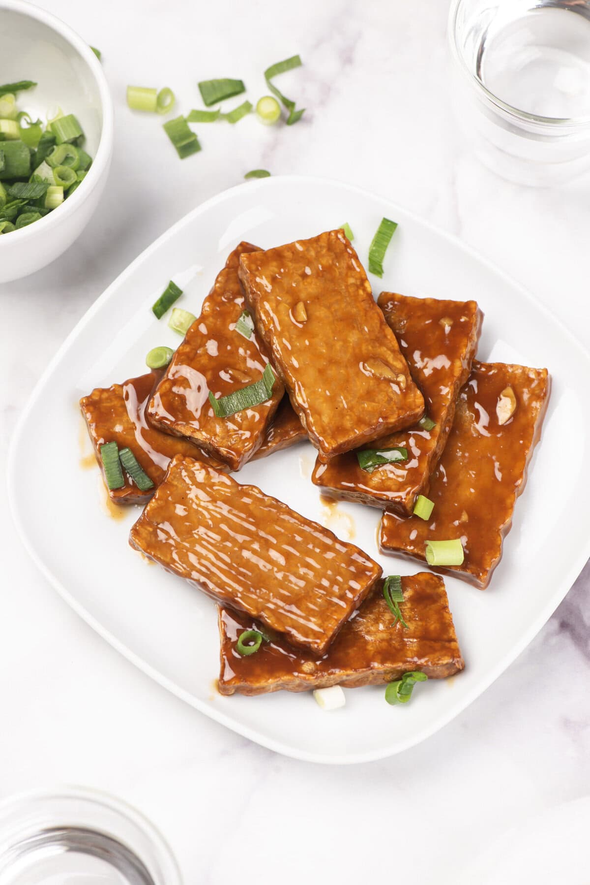 Air Fryer Tempeh - Foodfaithfittness