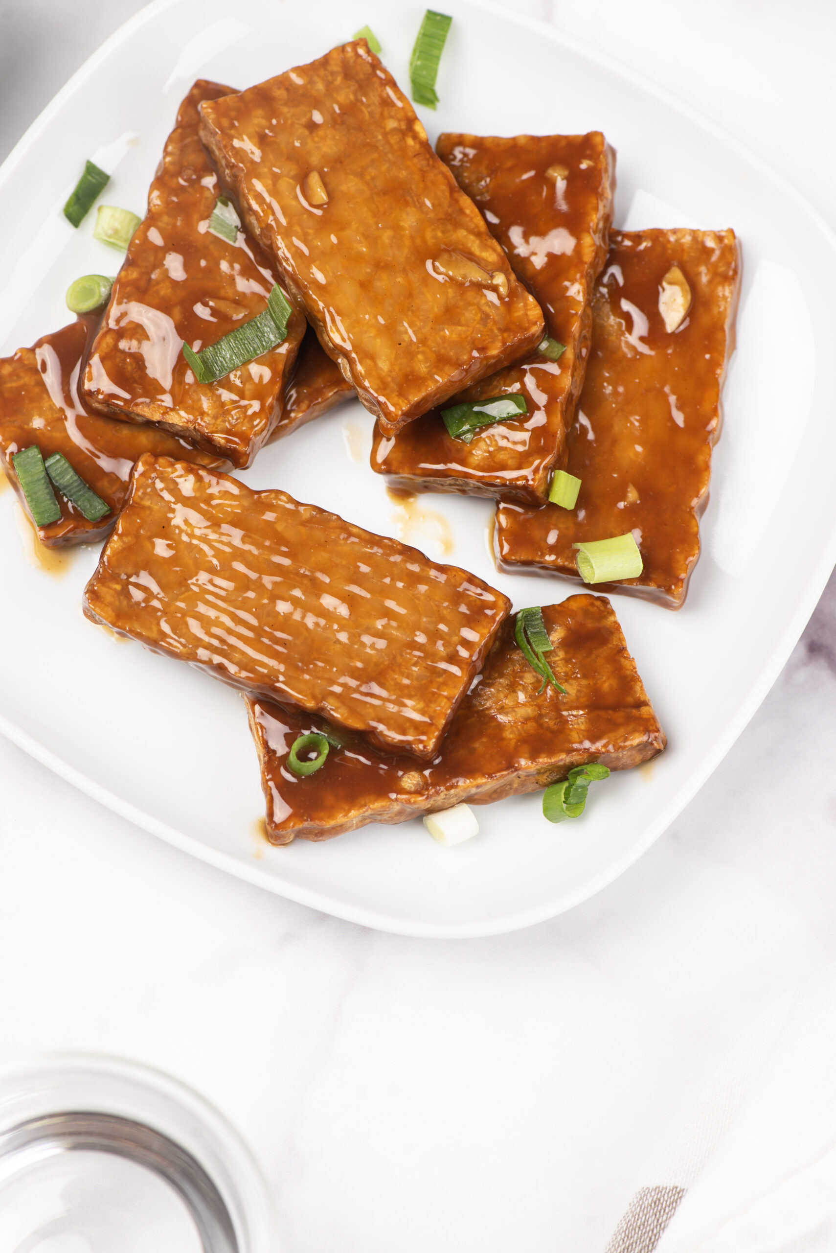 Air Fryer Tempeh - Foodfaithfittness