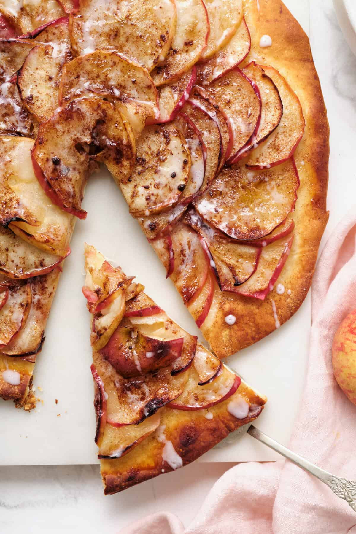Apple Pizza - foodfaithfitness