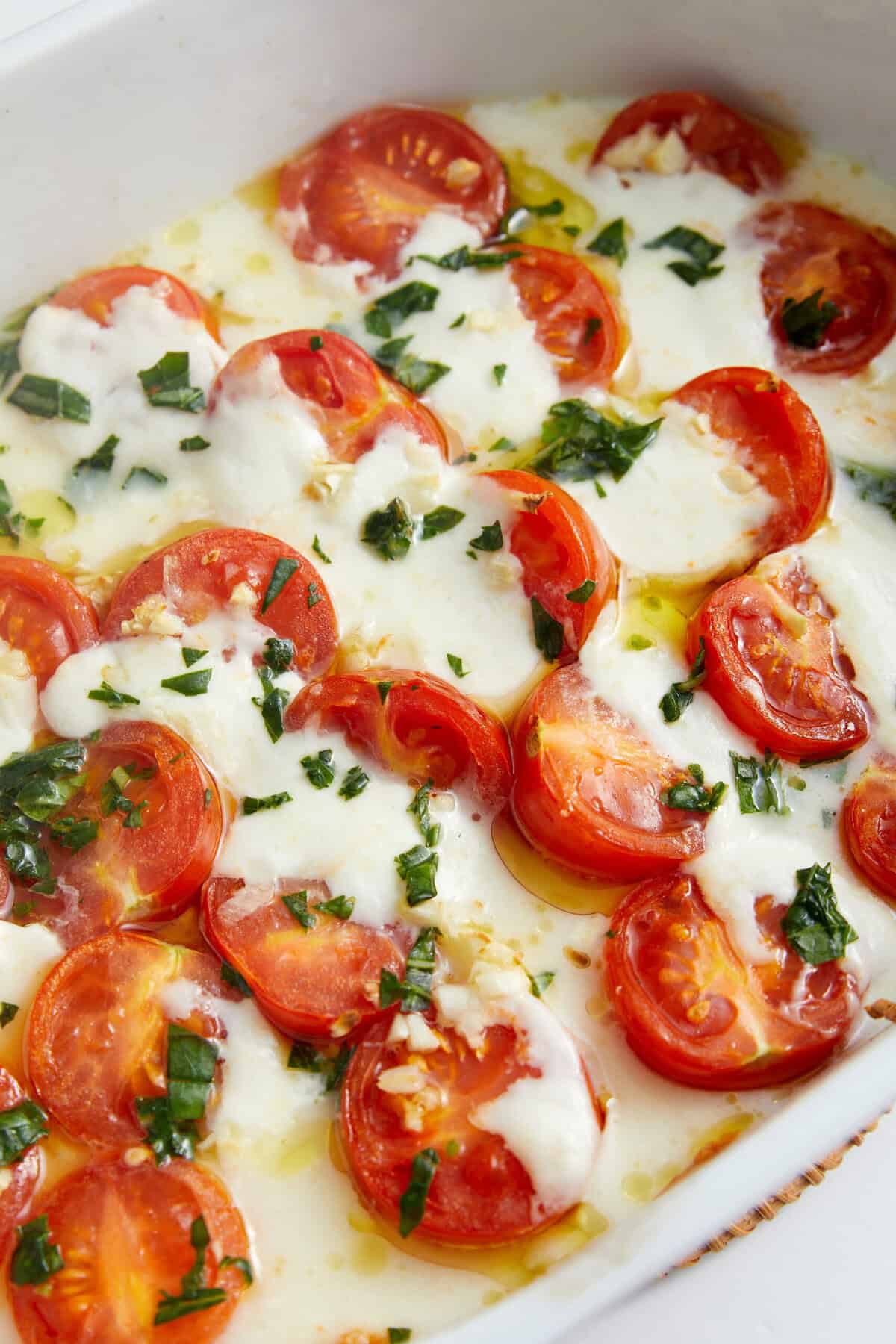 Baked Mozzarella - foodfaithfitness