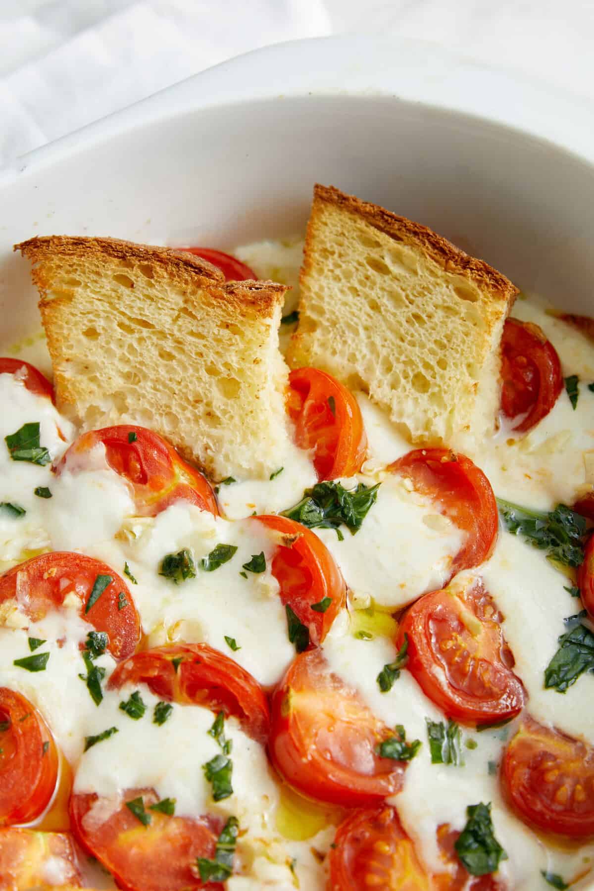 Baked Mozzarella - foodfaithfitness