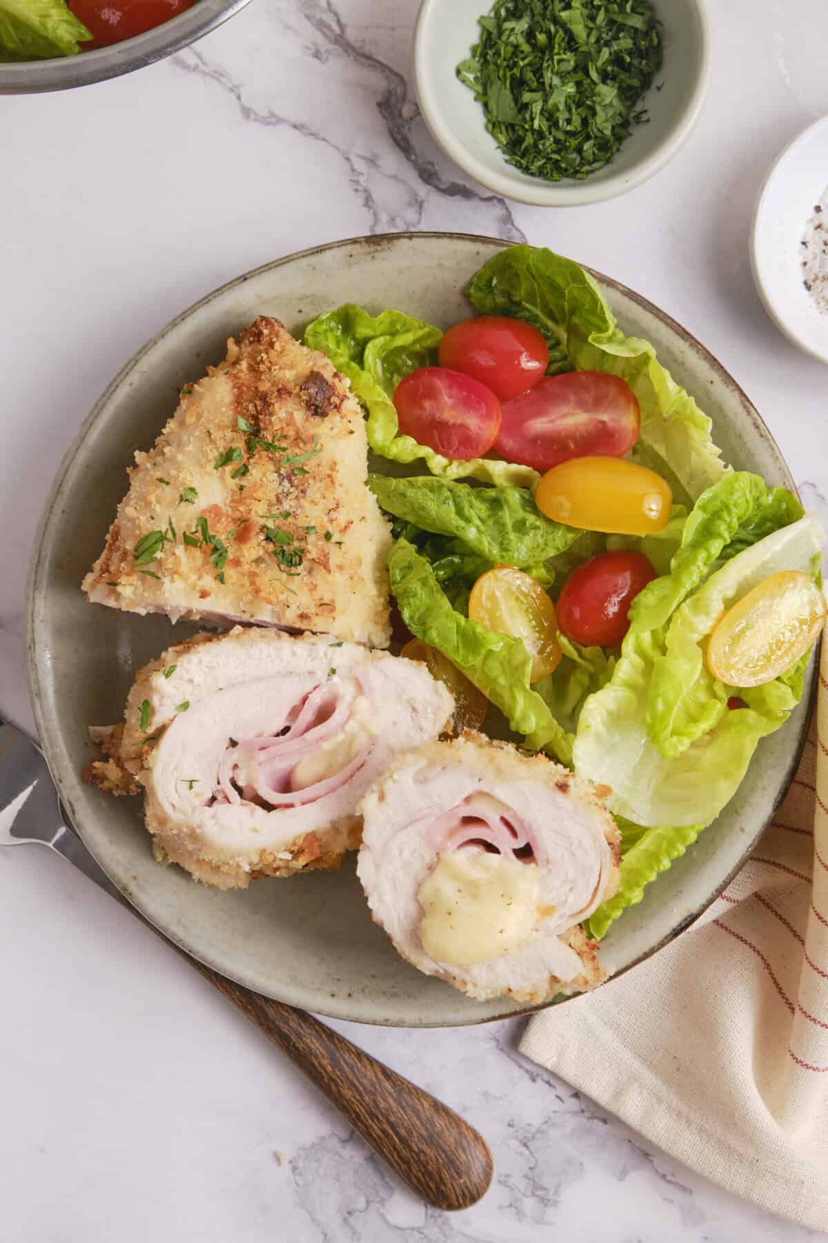 Chicken Cordon Bleu - foodfaithfitness