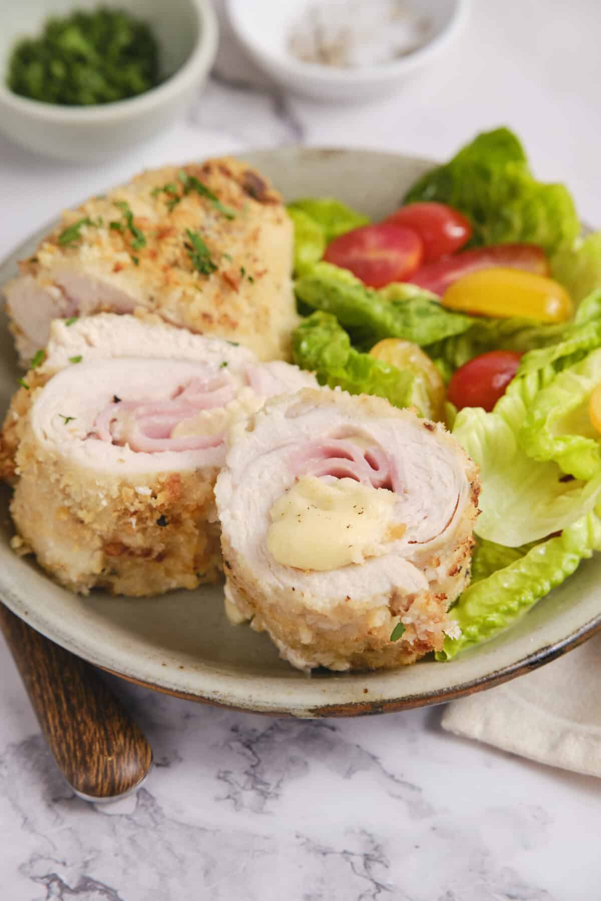 Chicken Cordon Bleu - foodfaithfitness