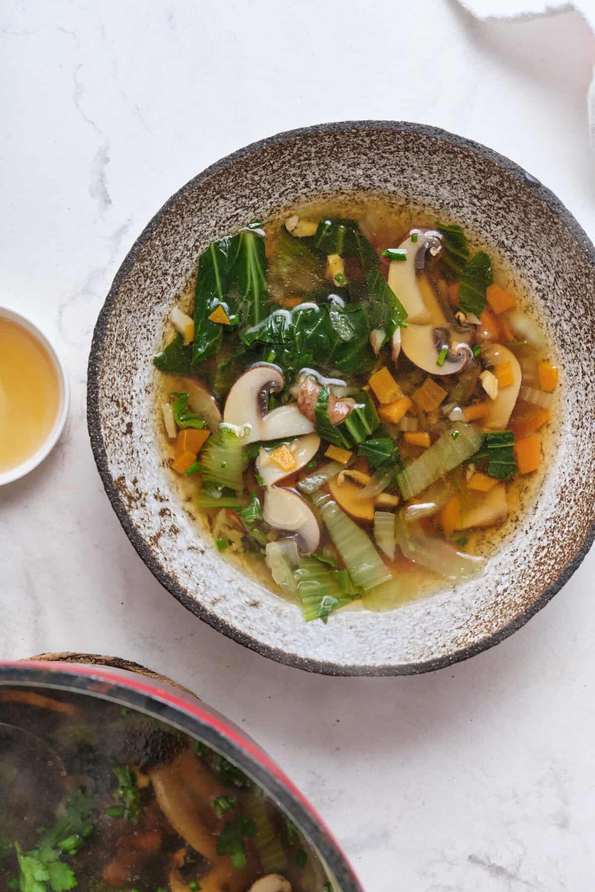 Chinese Vegetable Soup - foodfaithfitness