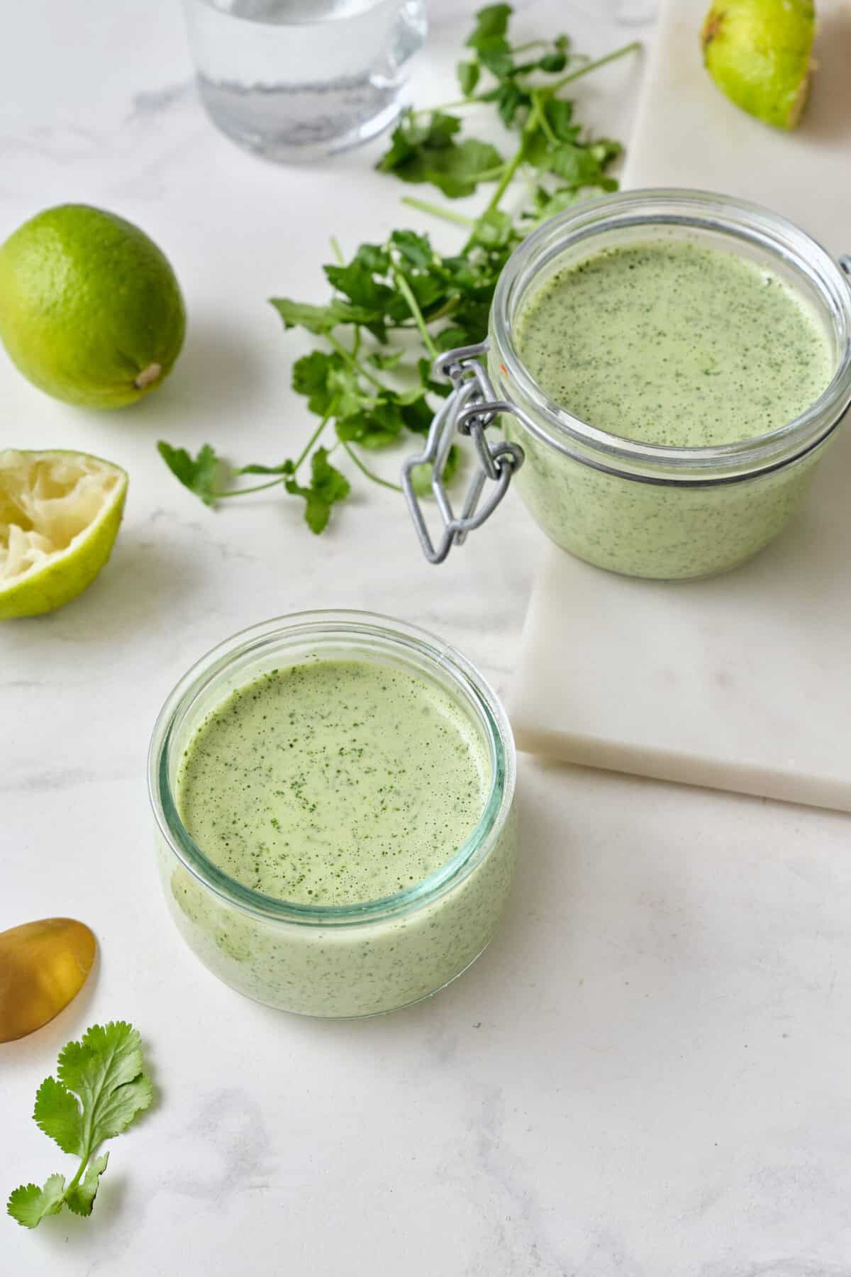 Cilantro Lime Sauce - Foodfaithfittness