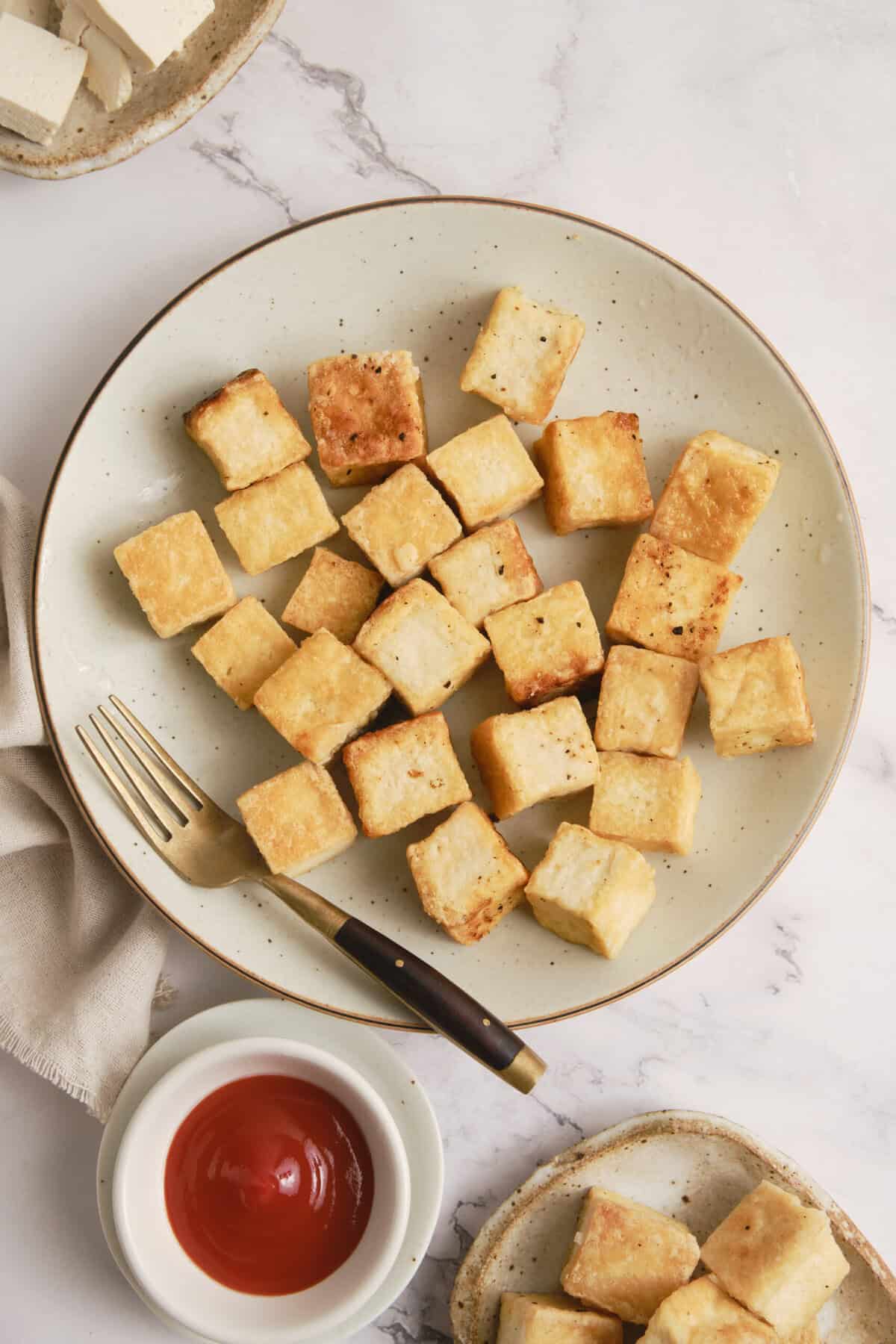 Pan Fried Tofu - foodfaithfitness