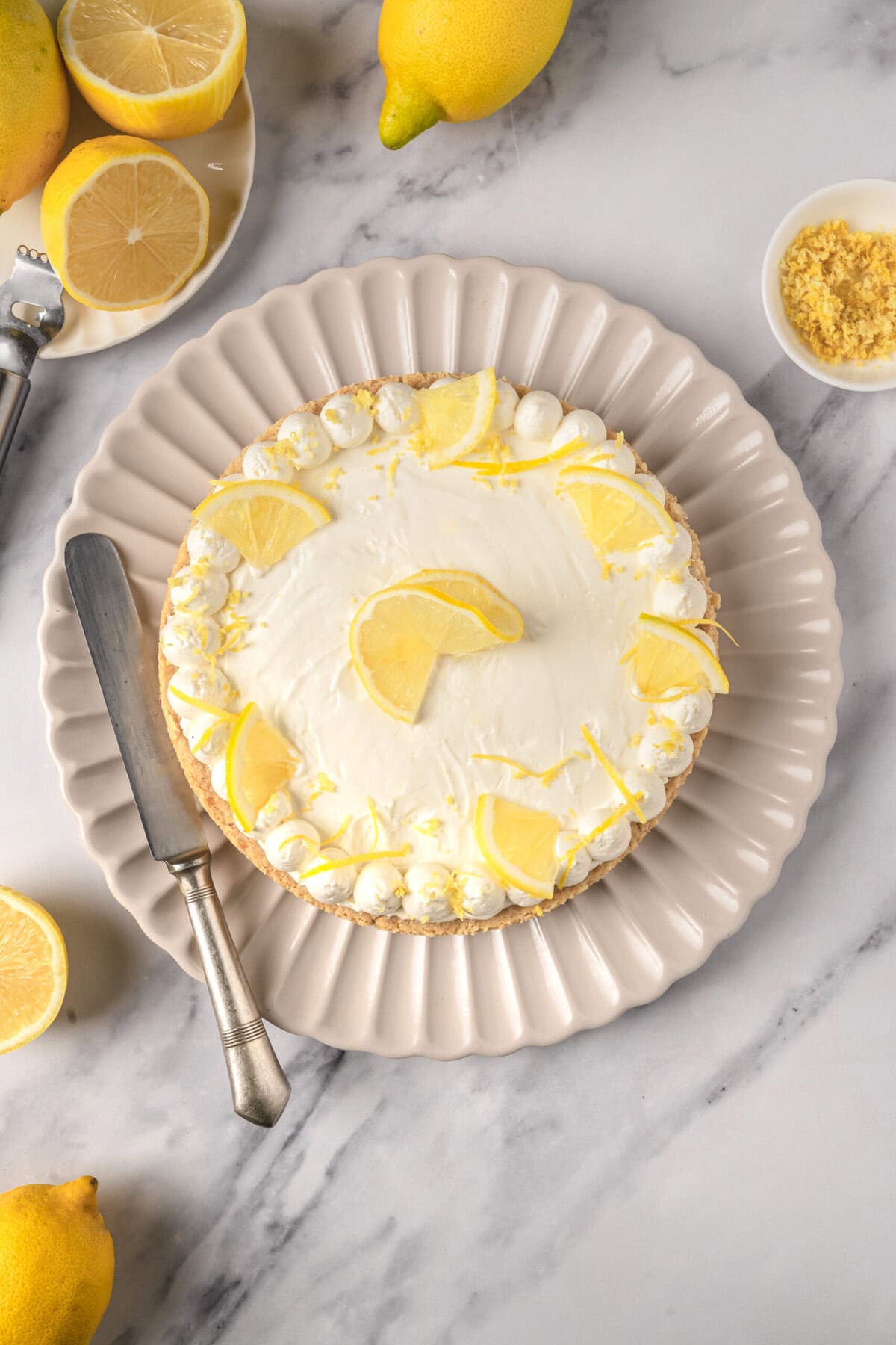 Lemon Cream Pie - foodfaithfitness