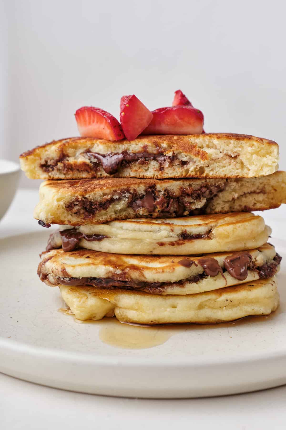 Nutella Pancakes - foodfaithfitness