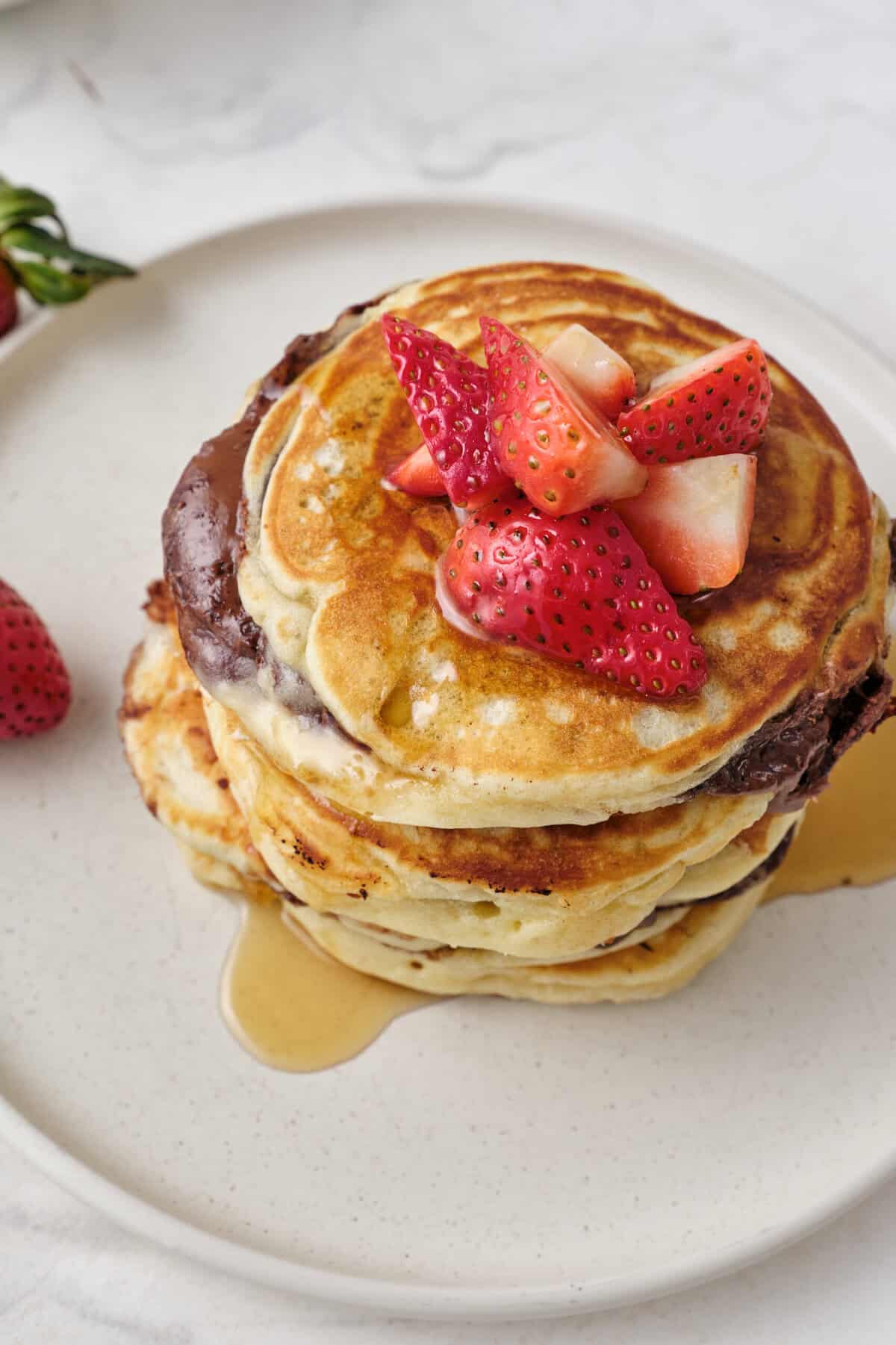 Nutella Pancakes - foodfaithfitness