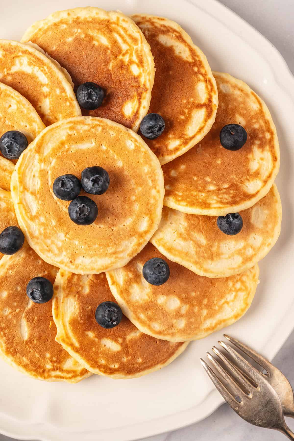 Silver Dollar Pancakes - foodfaithfitness