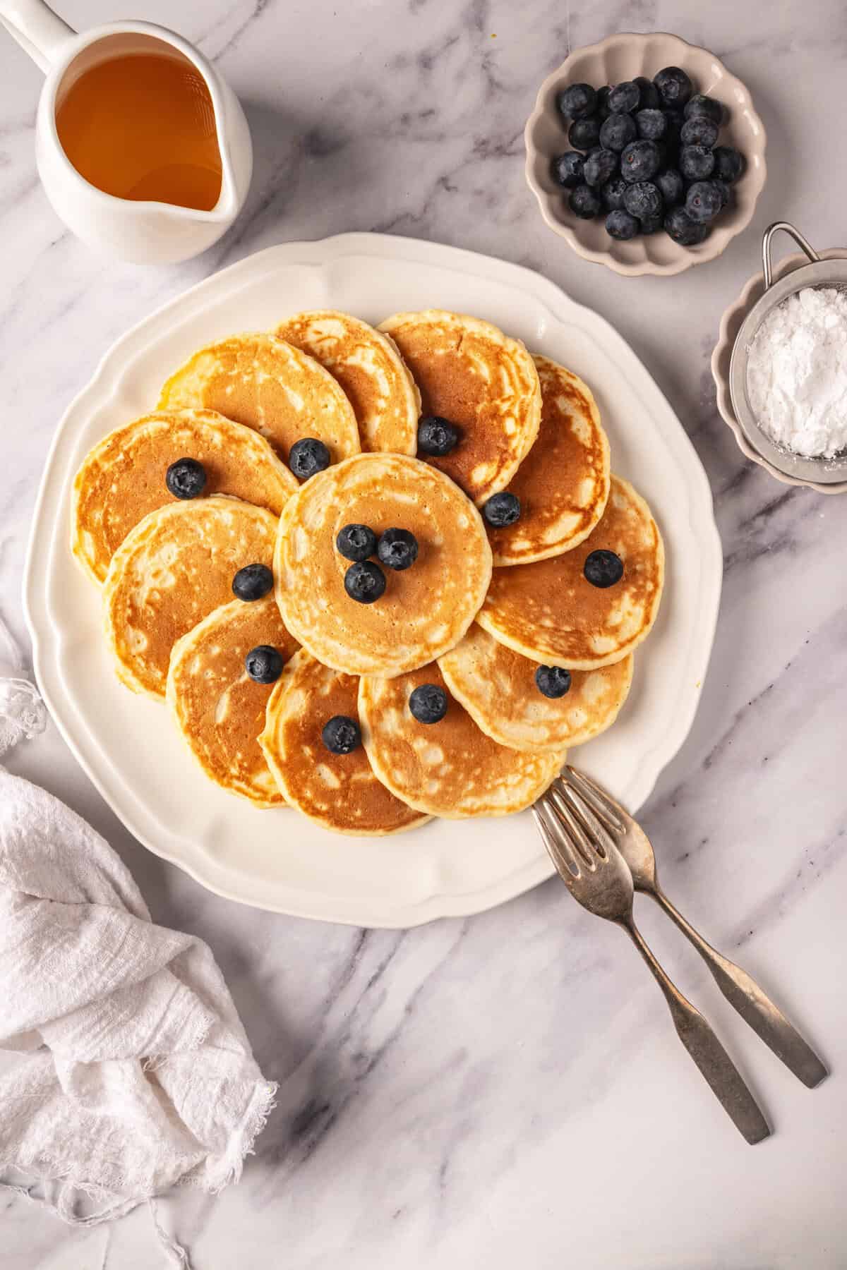 Silver Dollar Pancakes - foodfaithfitness