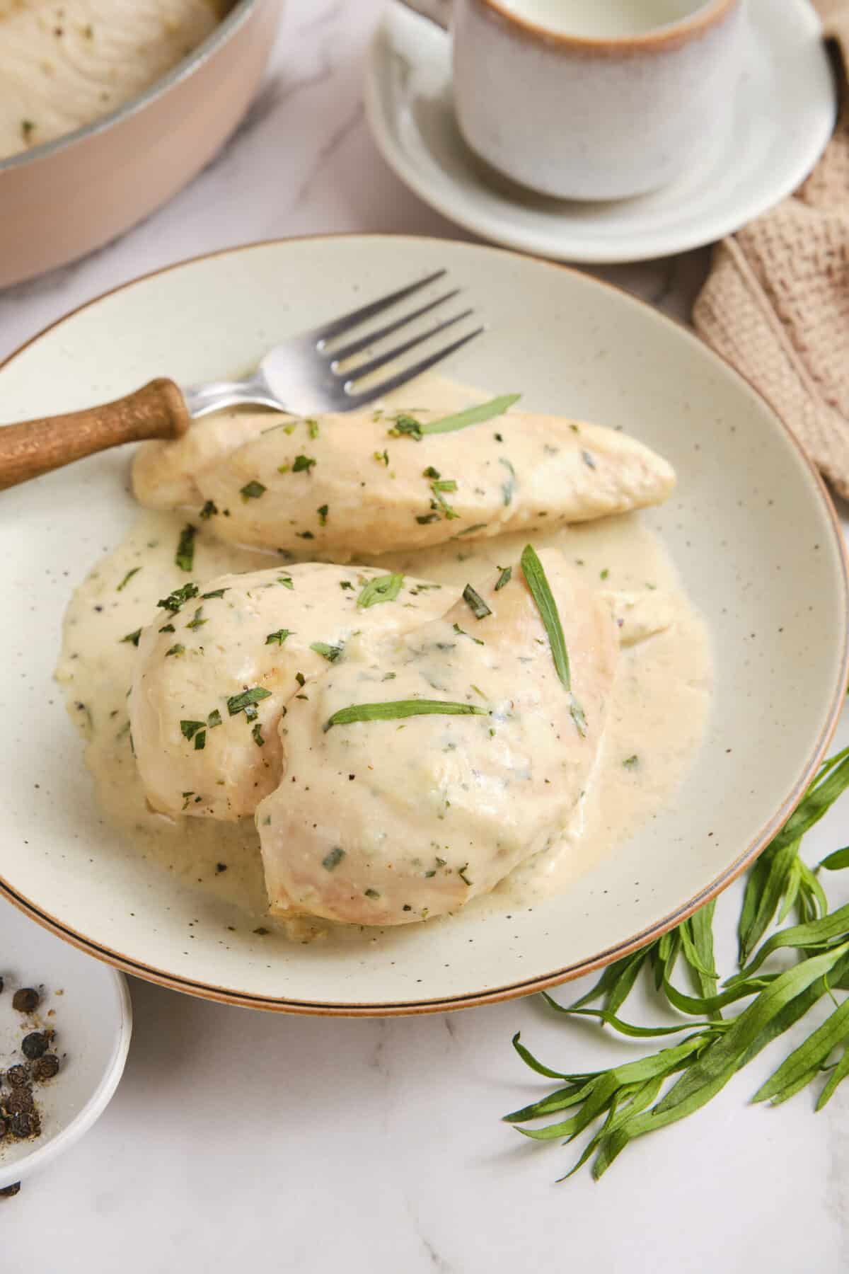 Tarragon Chicken - foodfaithfitness
