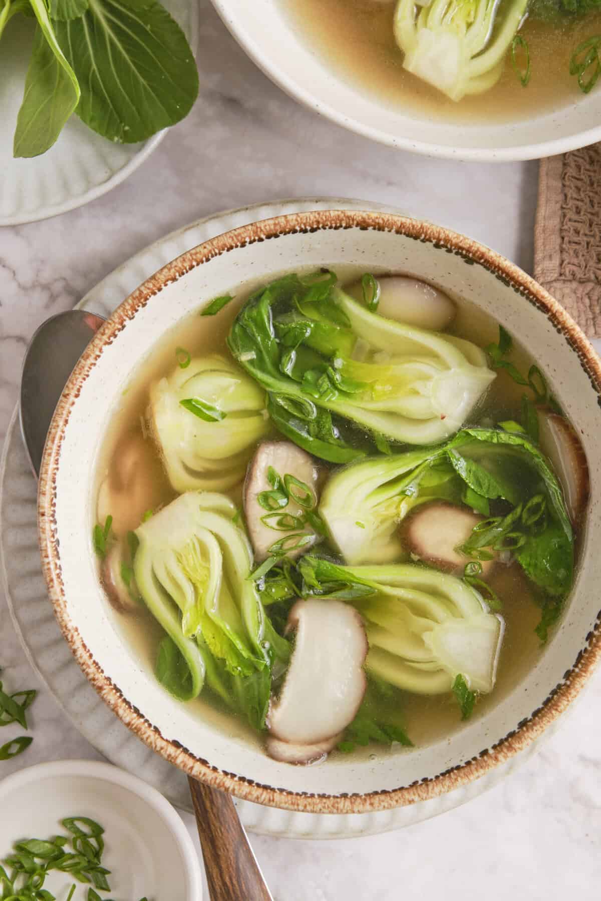 Bok Choy Soup - foodfaithfitness