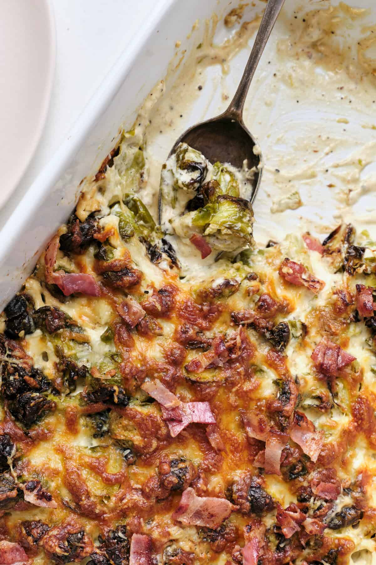 Brussels Sprouts Au Gratin - foodfaithfitness