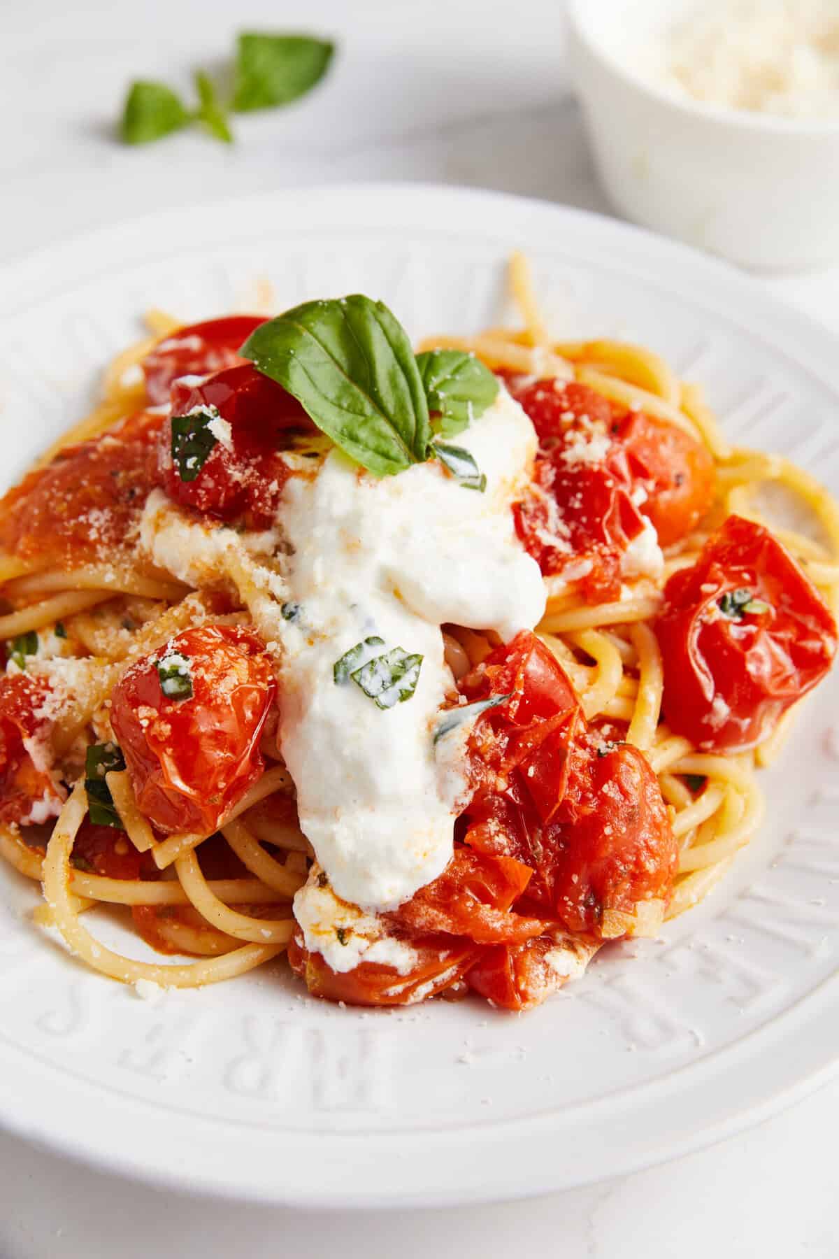 Burrata Pasta - foodfaithfitness