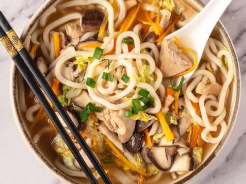 Chicken Udon Soup - Food Faith Fitness