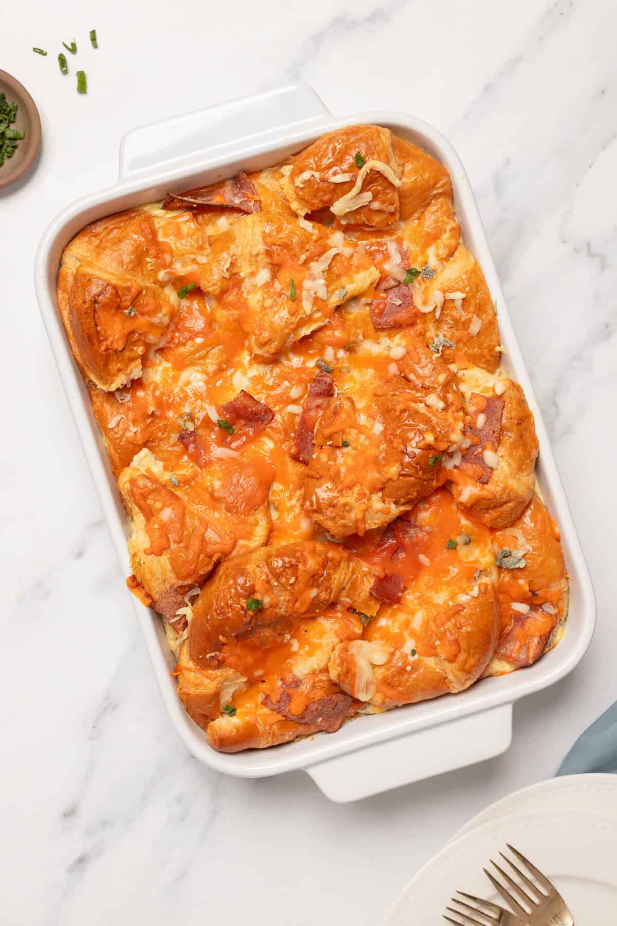 CROISSANT BREAKFAST BAKE - FOODFAITHFITTNESS