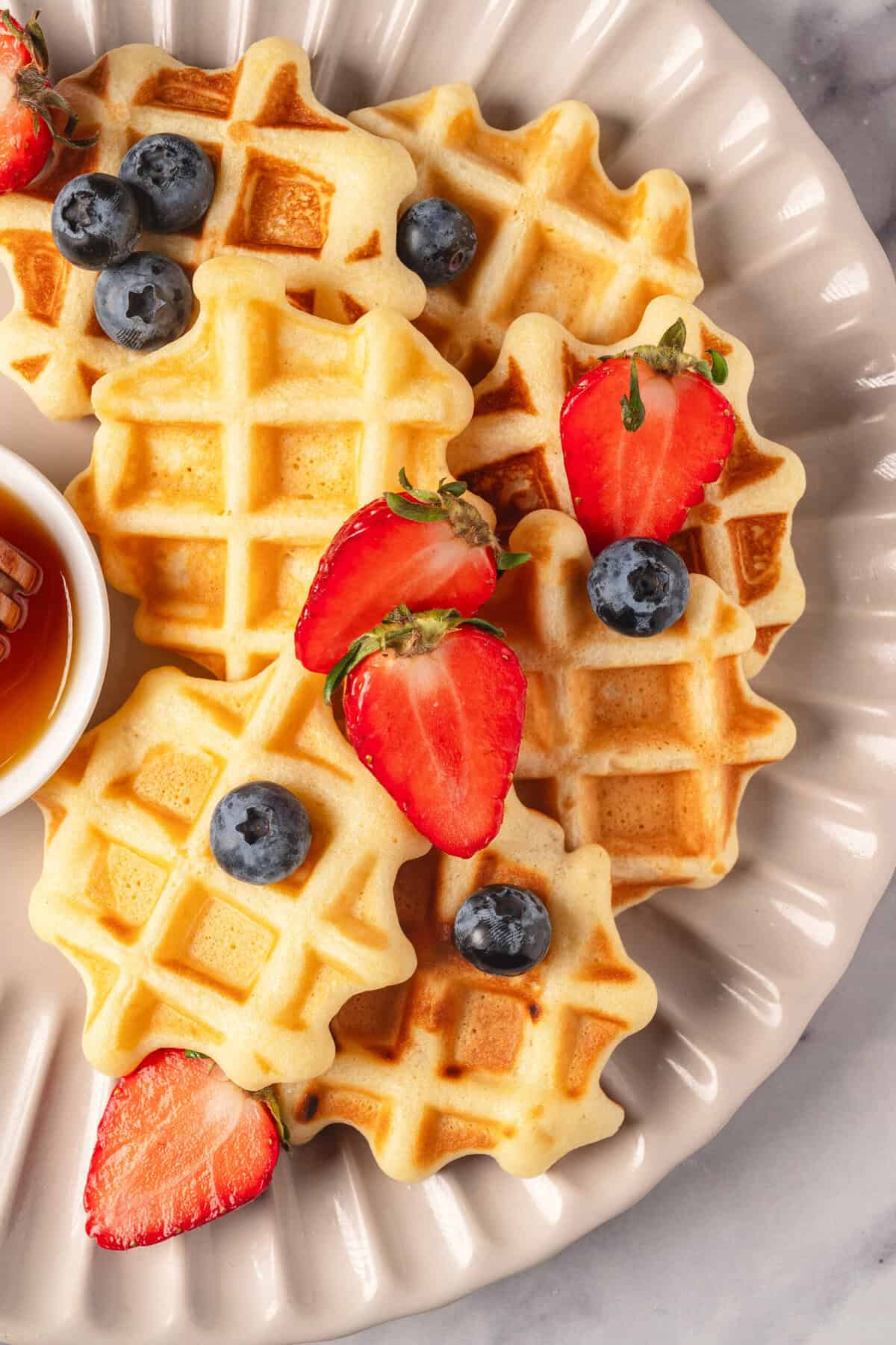 Mini Waffles - foodfaithfitness