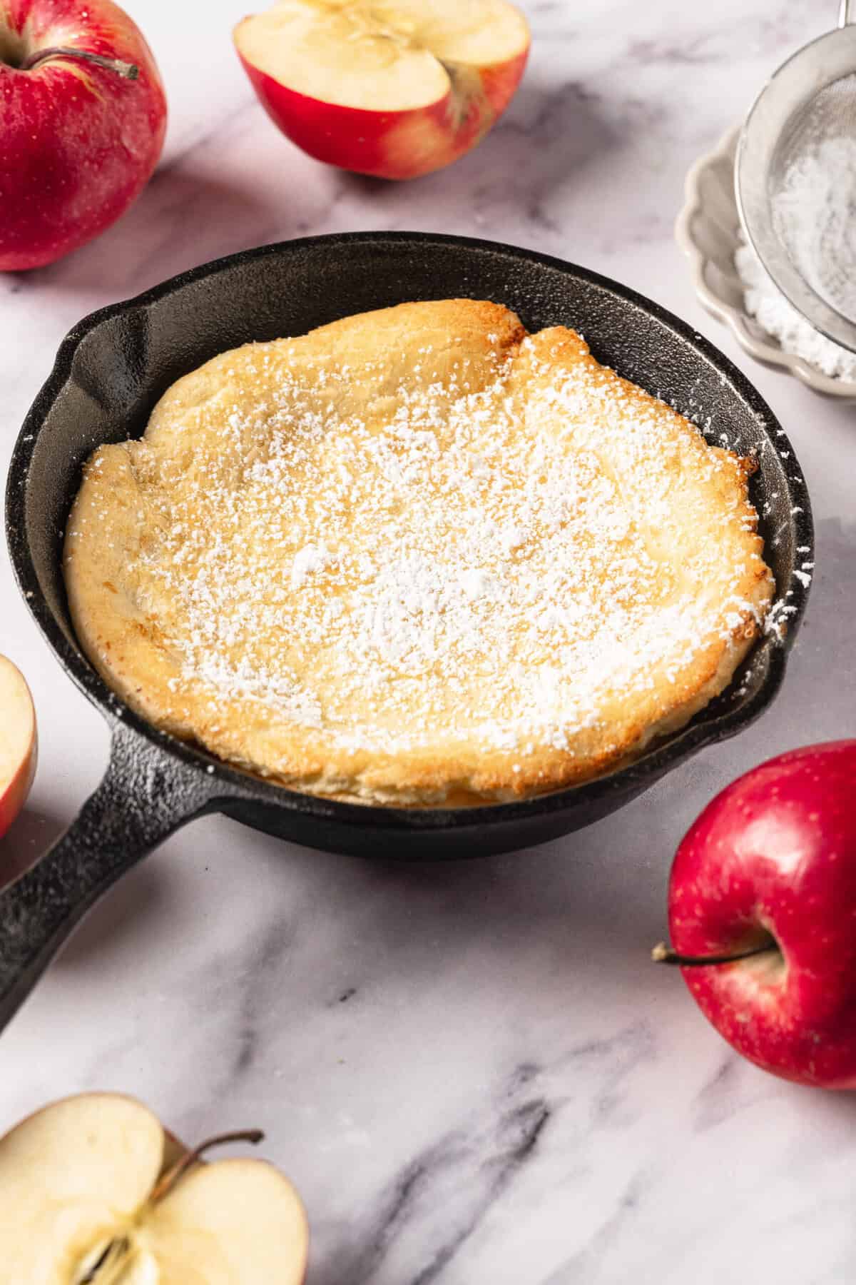 Apple Dutch Baby - foodfaithfitness