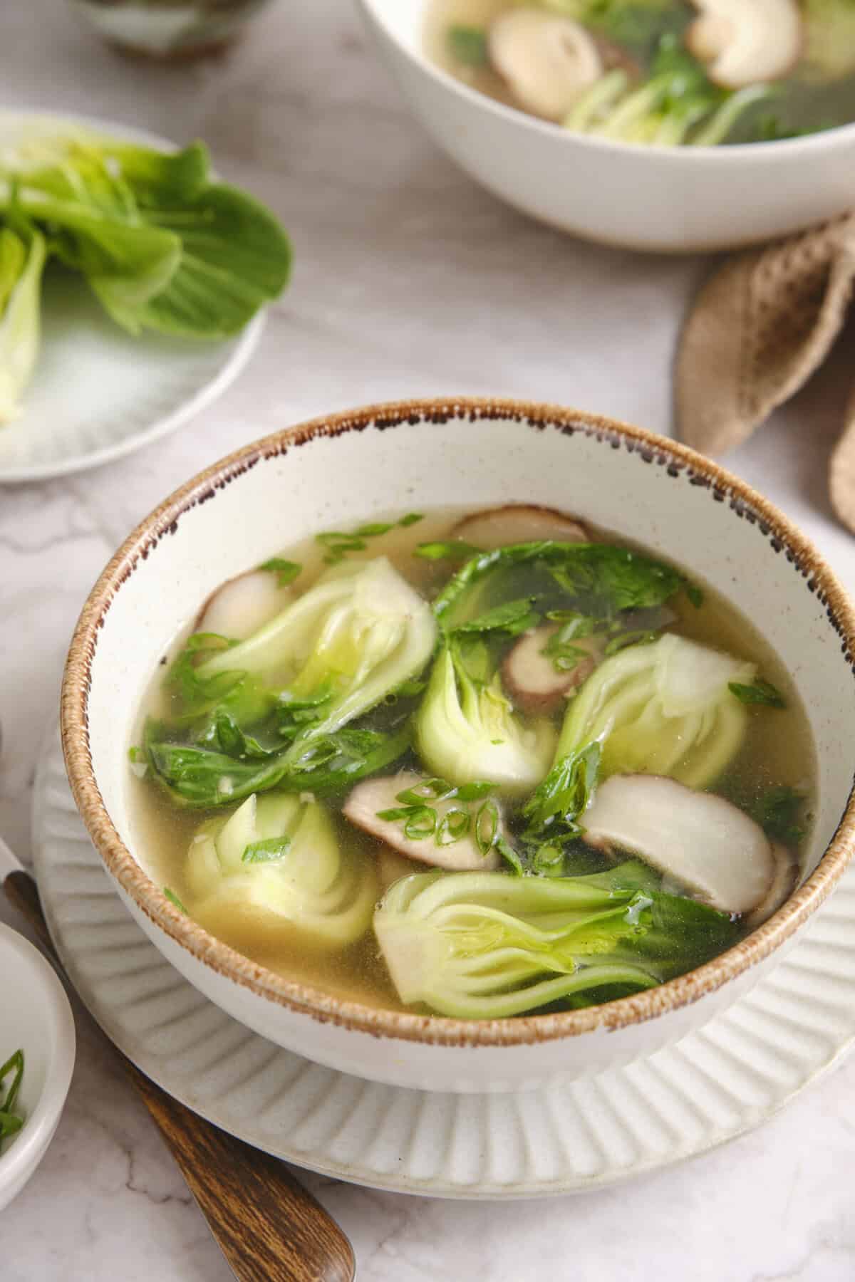 Bok Choy Soup - foodfaithfitness