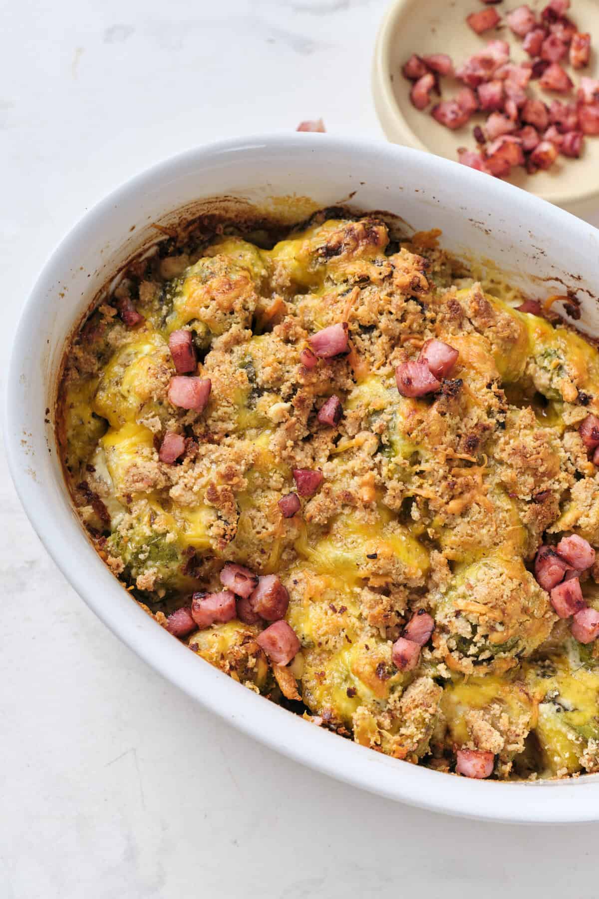 Brussels Sprouts Casserole - foodfaithfitness