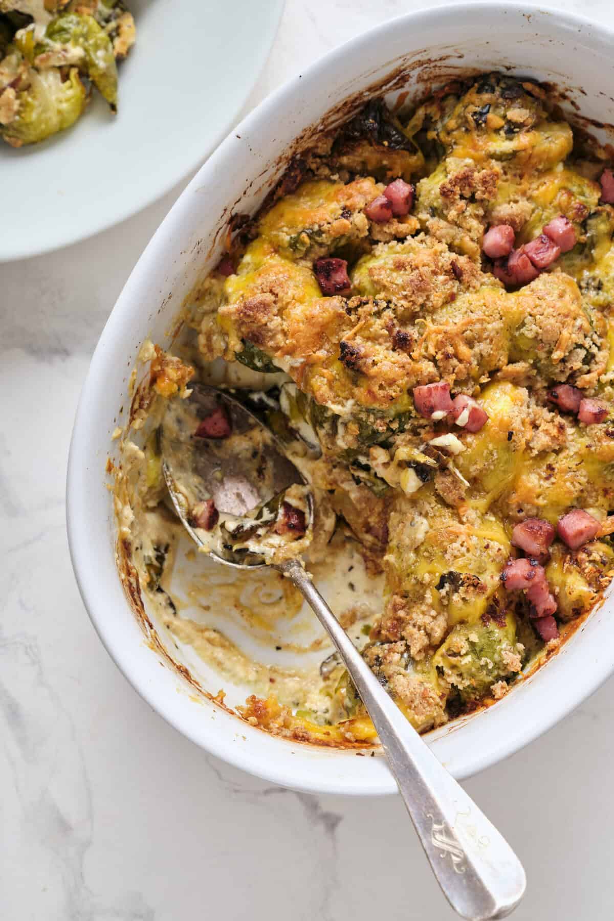 Brussels Sprouts Casserole - foodfaithfitness